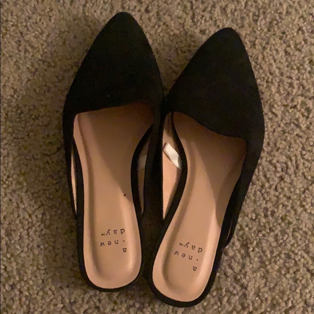 A New Day Velour Flats